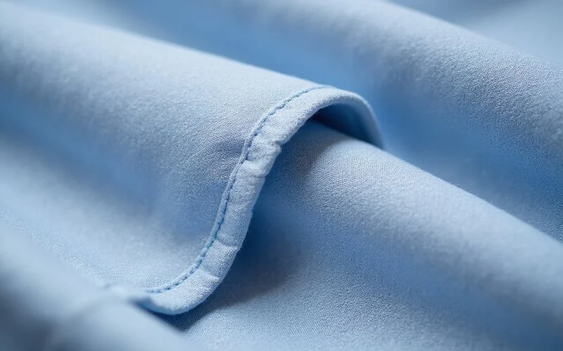 Oxford cloth texture showing basket weave pattern